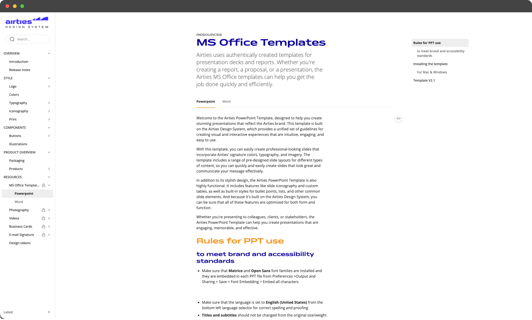 MS Office Templates