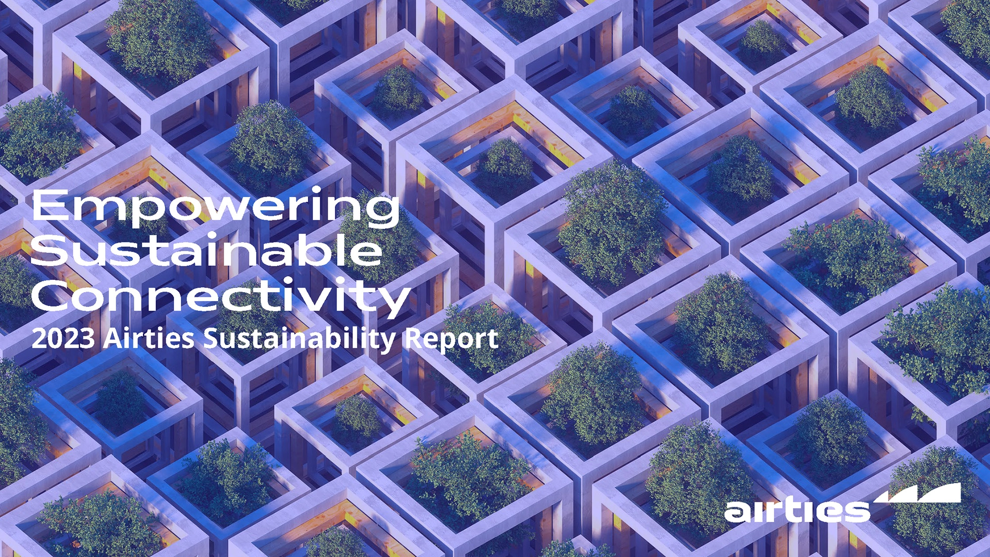 Airties 2023 Sustainability Report Cover