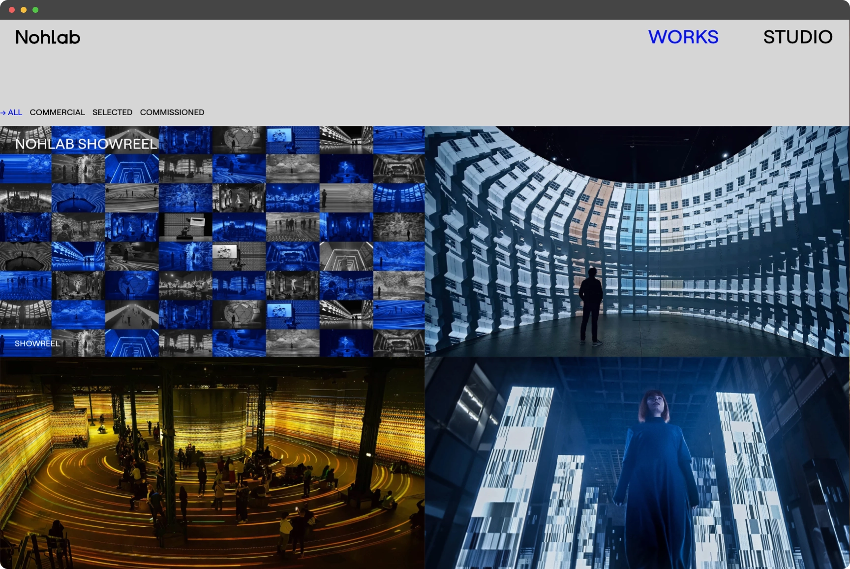 Nohlab Works Grid View